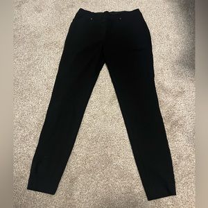 Maurice’s Black Pull On Bengaline Skinny Ankle Dress Pant Size Small